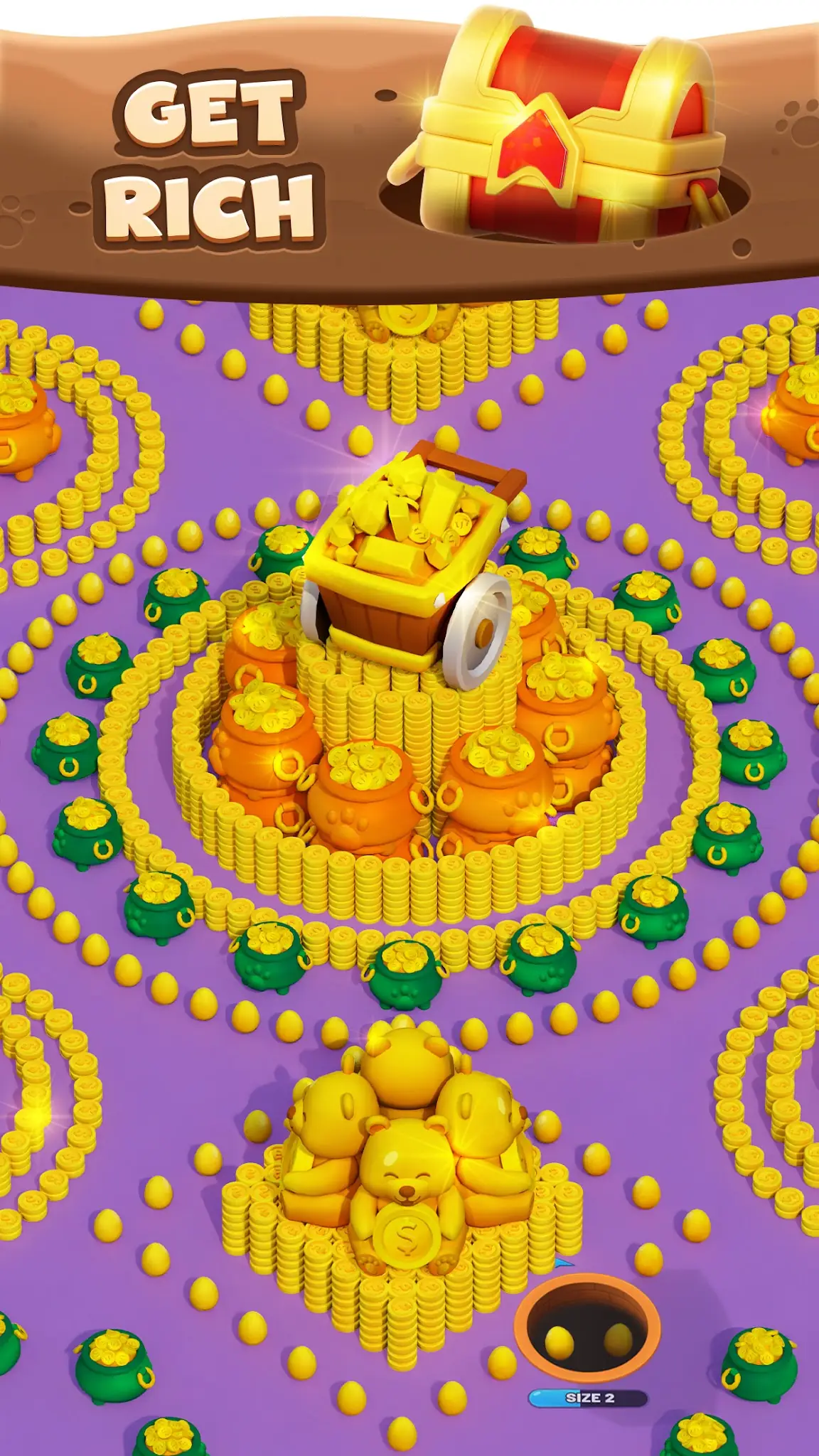 Скриншот Hole Em All: Black Hole Games 5