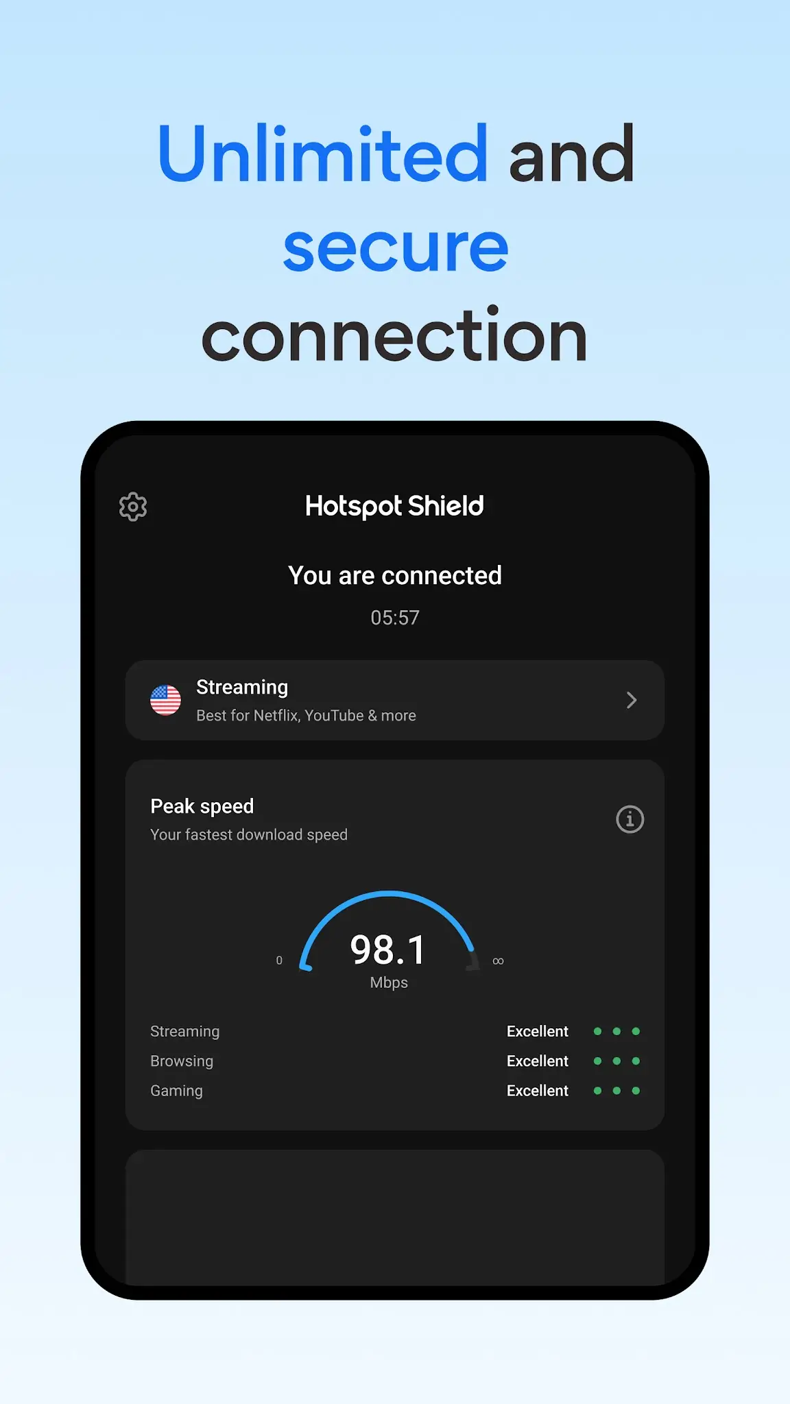 لقطة شاشة HotspotShield VPN & Wifi Proxy %د