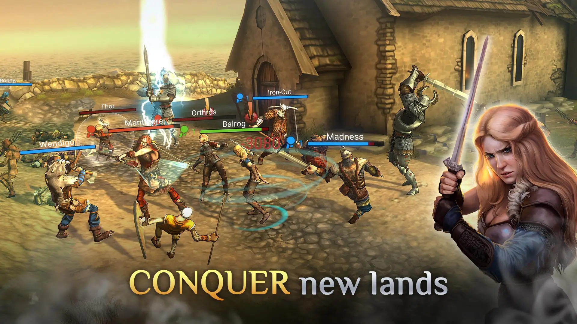 Schermata I, Viking: Epic Vikings War 2