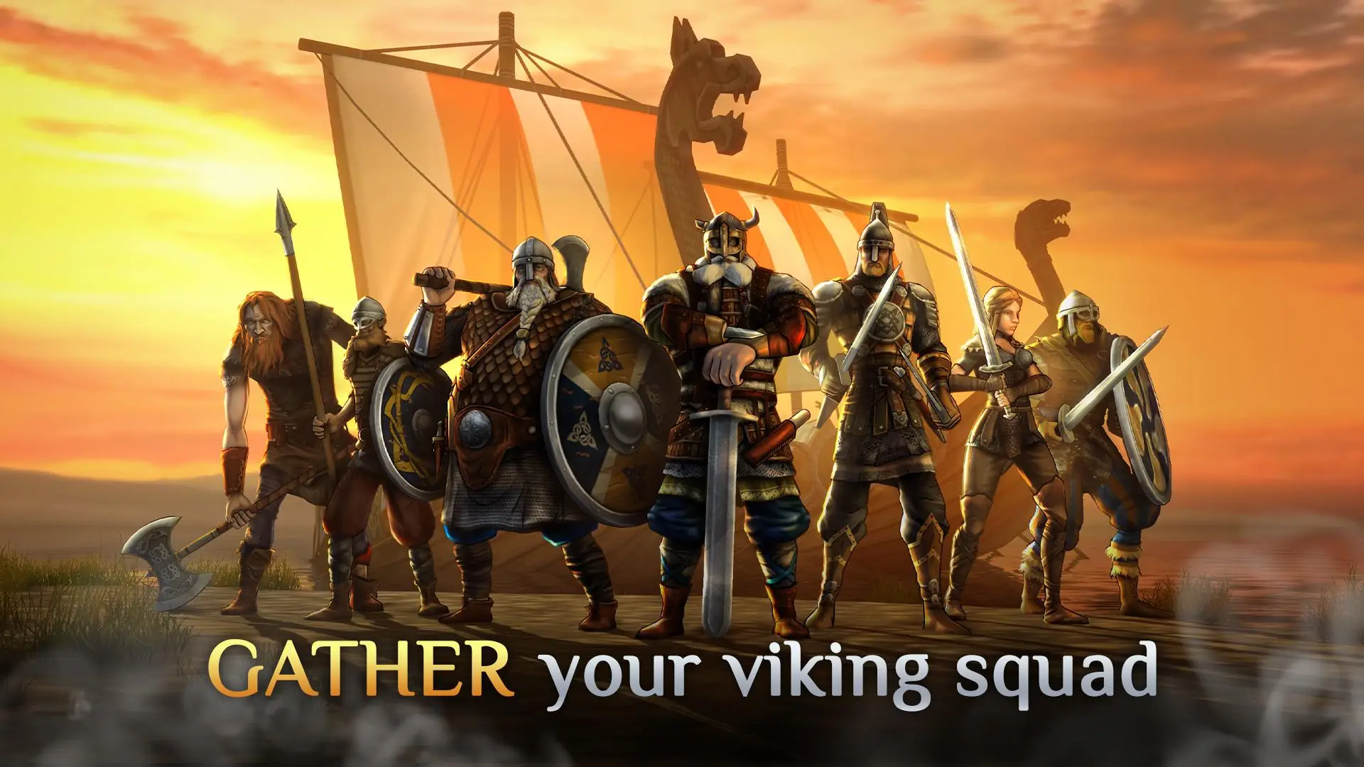 Schermata I, Viking: Epic Vikings War 4