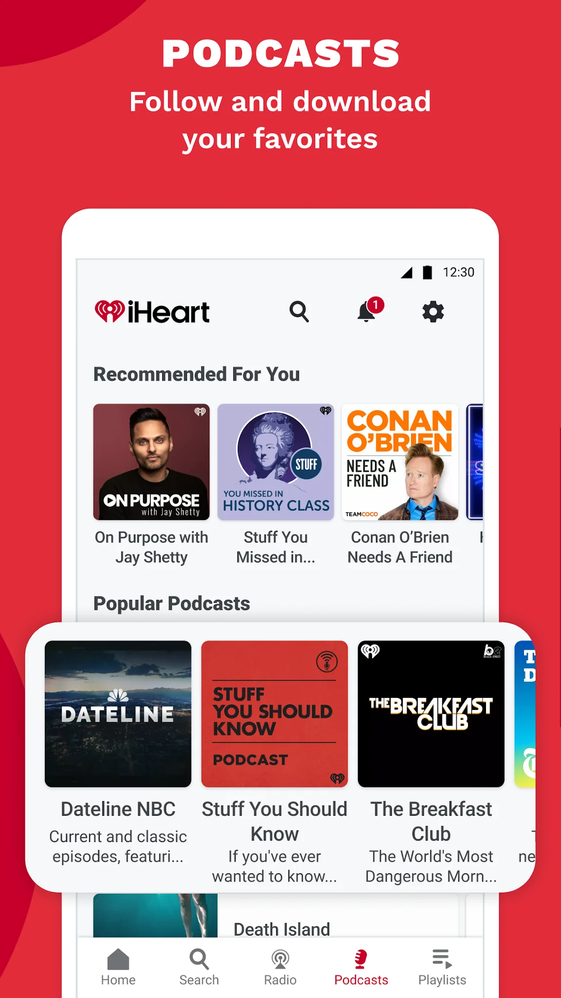 截图 iHeart: Radio, Podcasts, Music 7