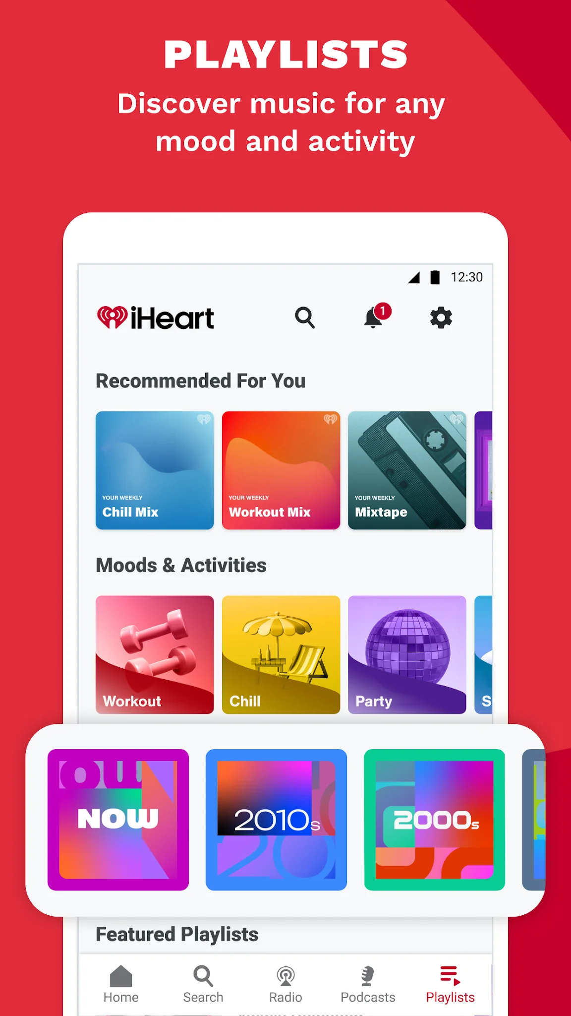 截图 iHeart: Radio, Podcasts, Music 8