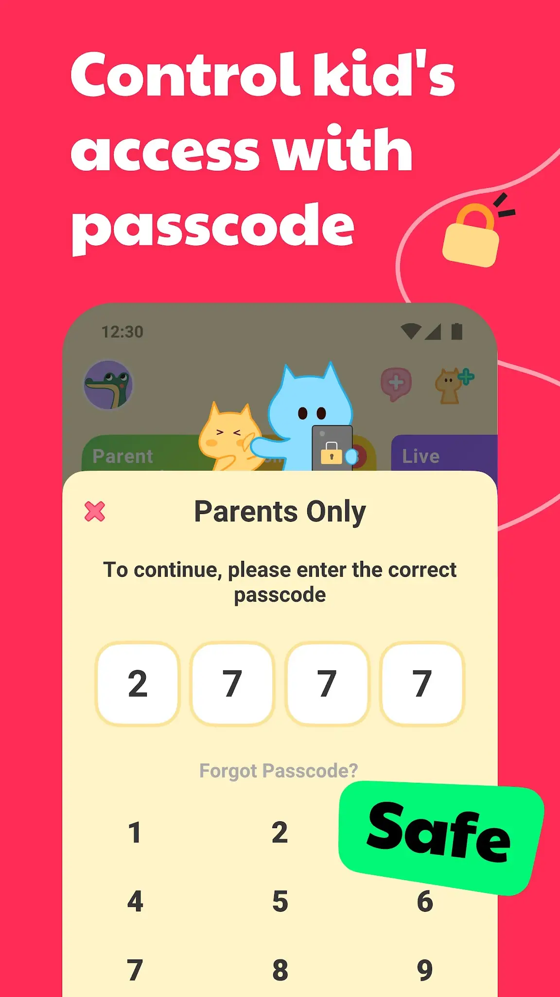 Скриншот JusTalk Kids Messenger 6