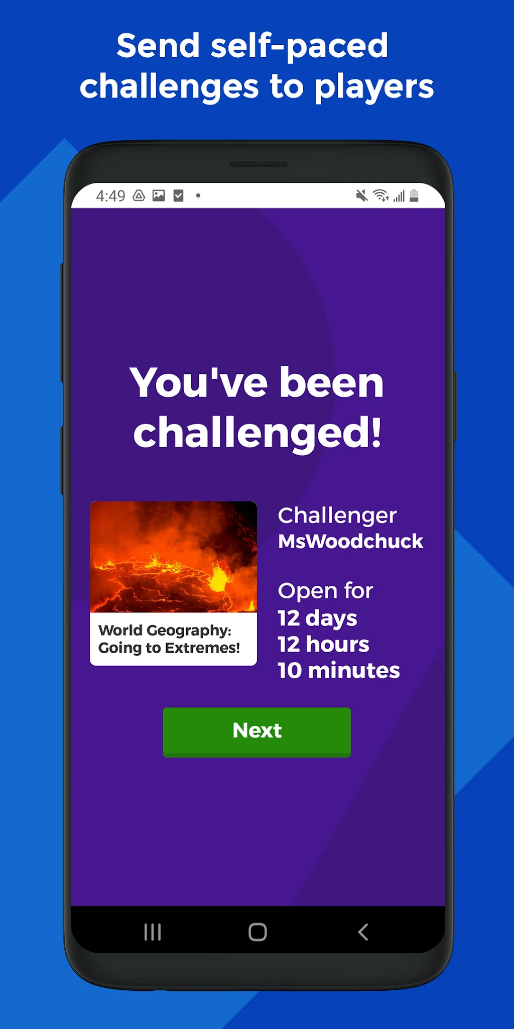 Capture d'écran Kahoot! 7