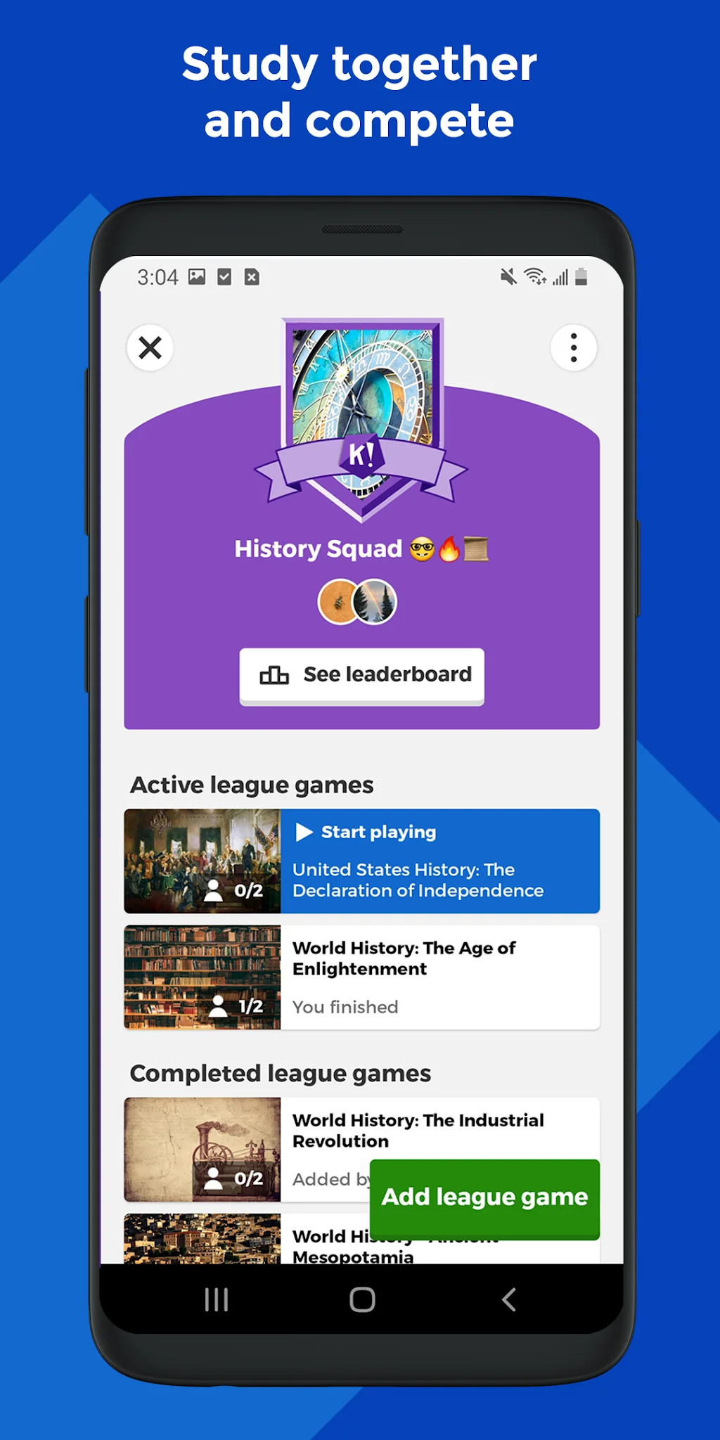 Capture d'écran Kahoot! 8