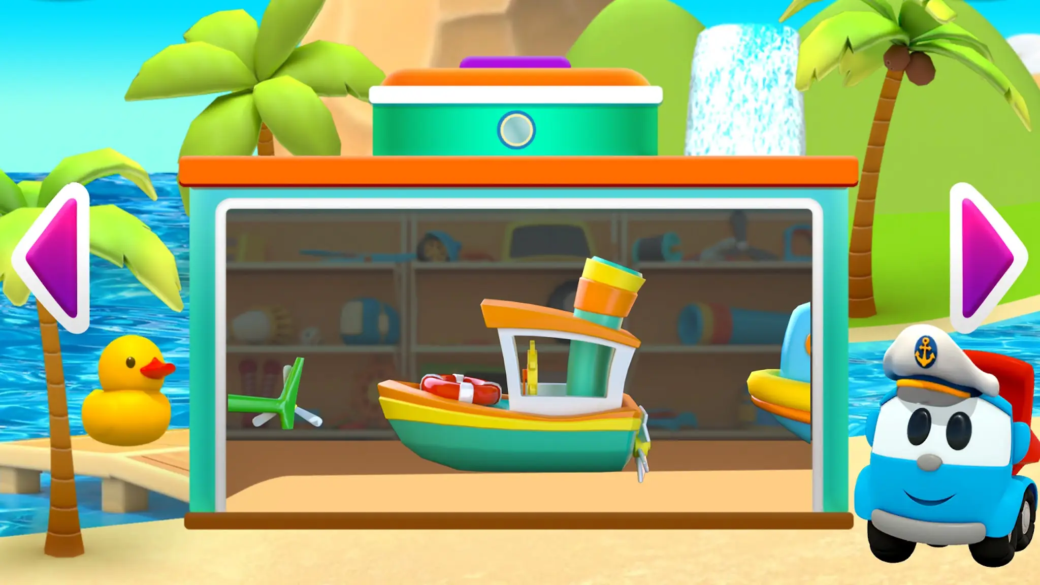 Zrzut ekranu Leo 2: Puzzles & Cars for Kids 3