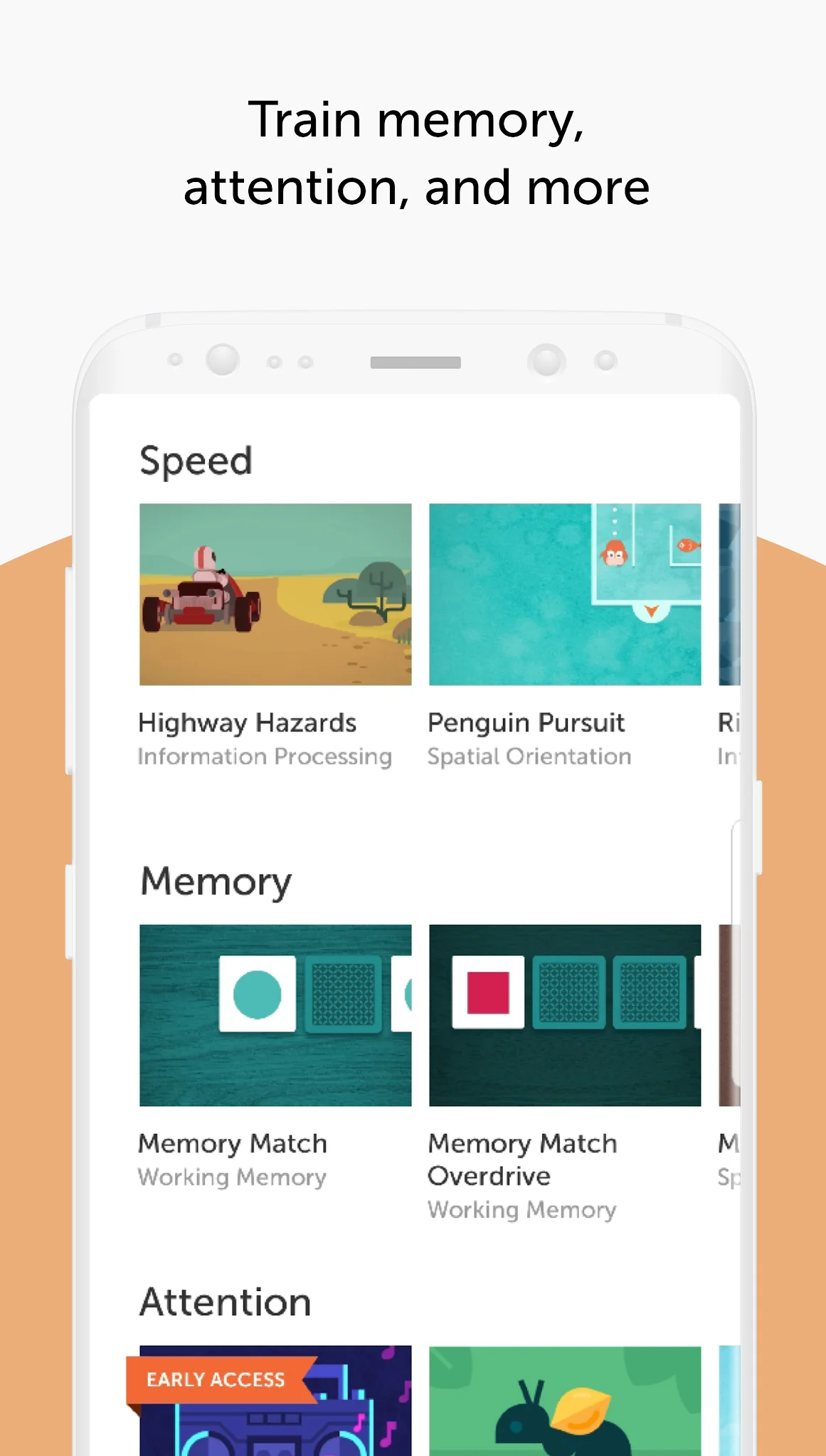 Captură de ecran Jocuri Lumosity creierului 3