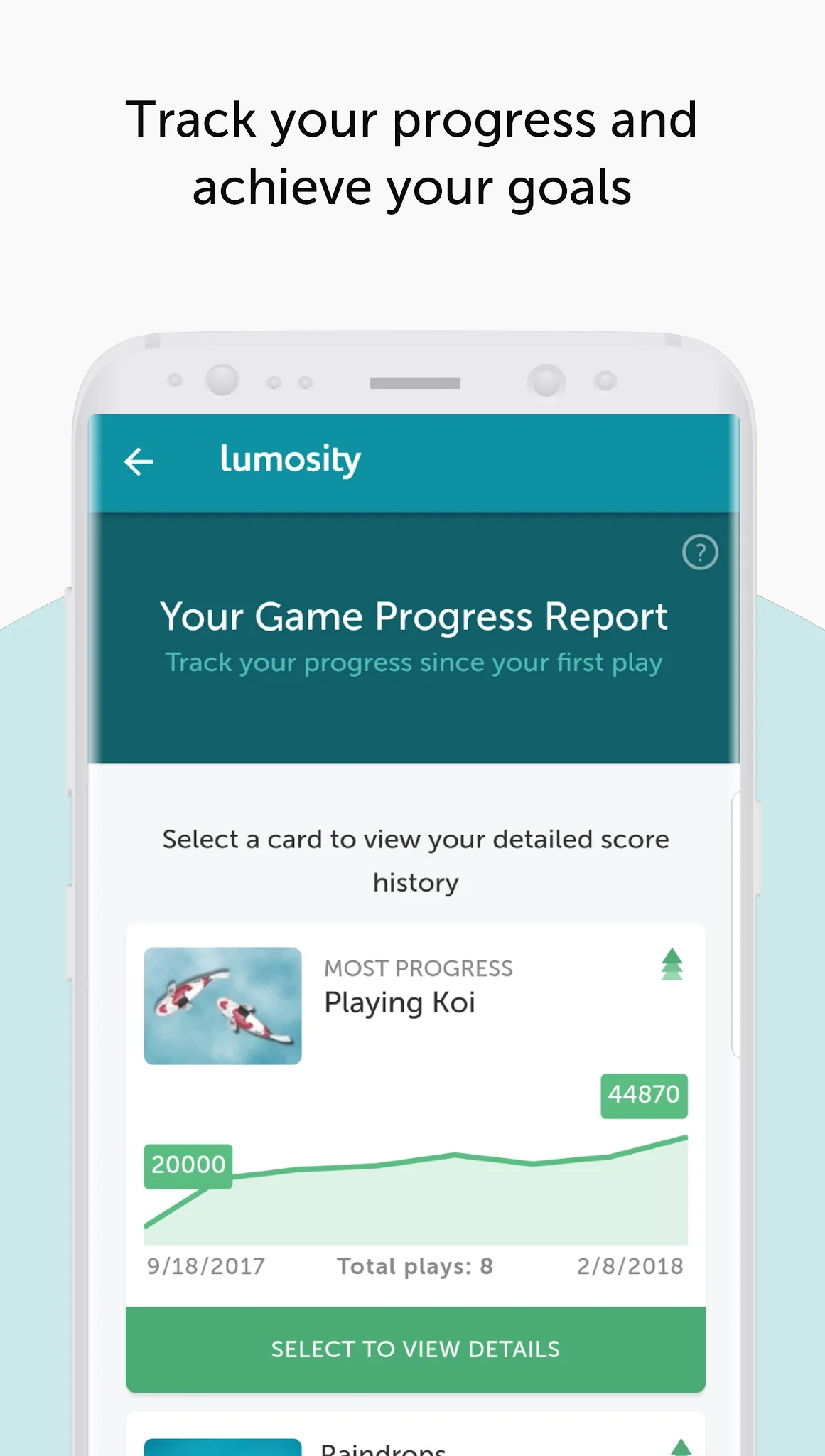 Captură de ecran Jocuri Lumosity creierului 5