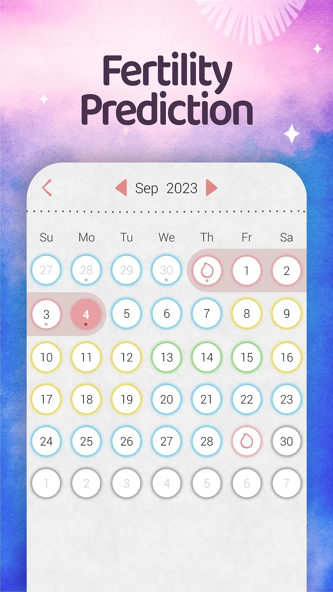Captură de ecran Maya: Period Tracker for Women 3