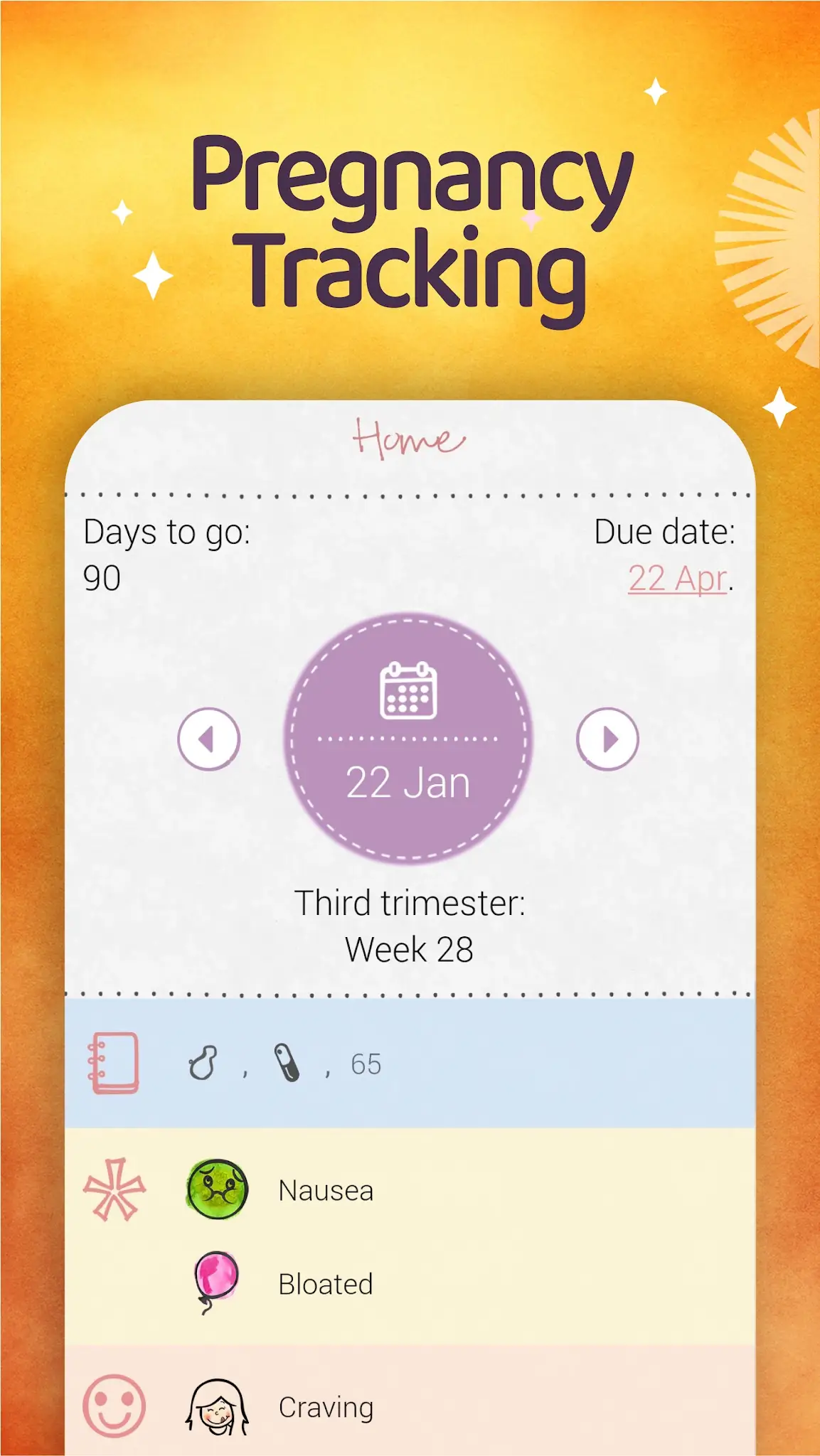 Captură de ecran Maya: Period Tracker for Women 4