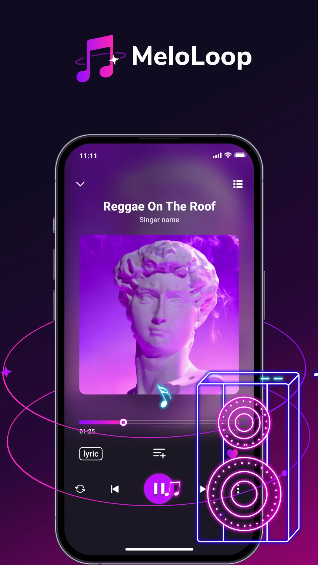 Скриншот MeloLoop-Music Player&Offline 2