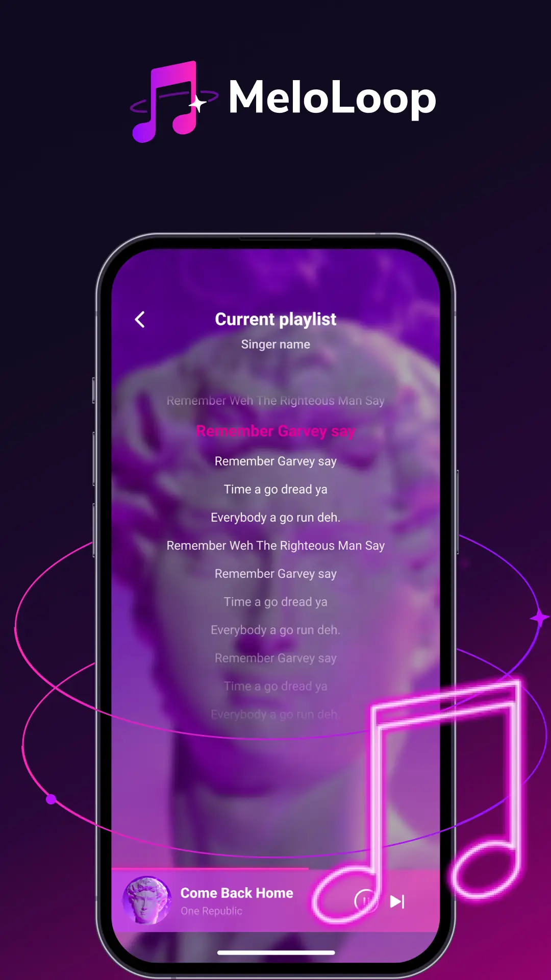 Скриншот MeloLoop-Music Player&Offline 3