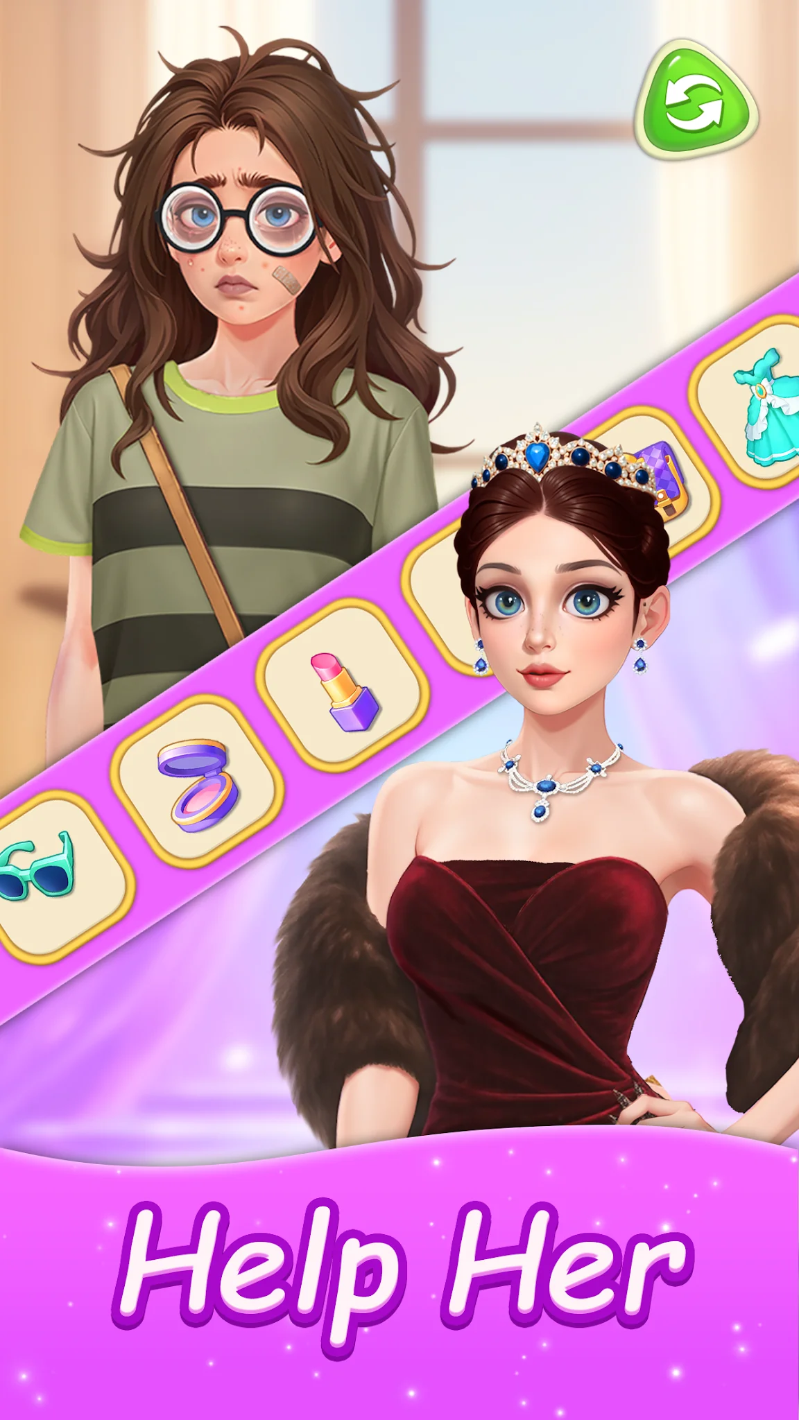 Ekran Görüntüsü Merge Fashion: Romance Story 5