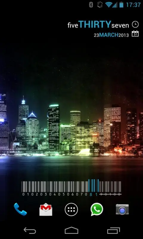 Скріншот Minimalistic Text: Widgets 3