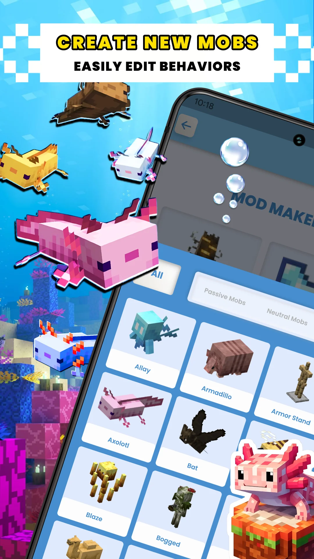 Снимка на екрана Mod Maker for Minecraft PE 4