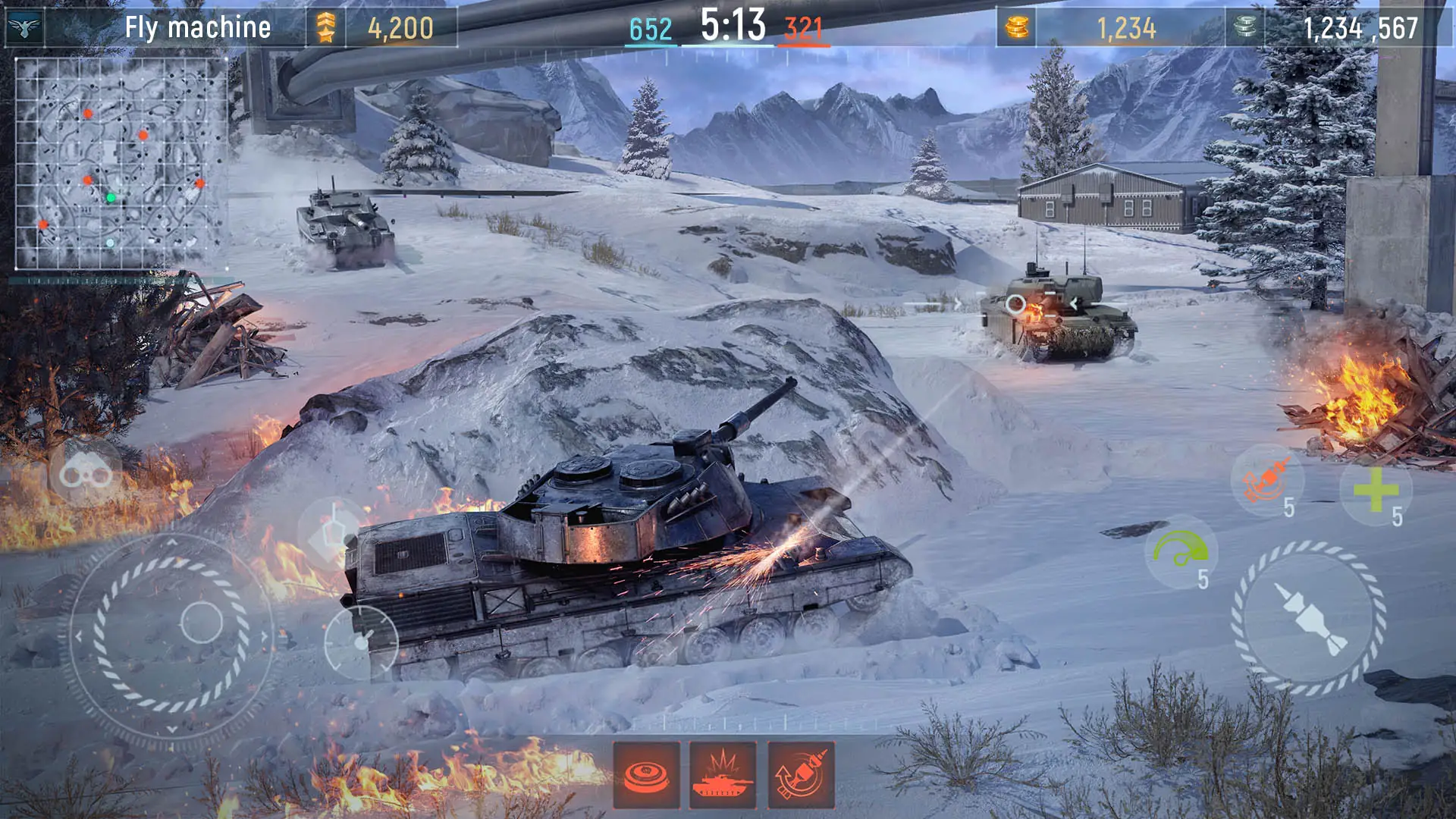 Captură de ecran Modern Tanks 2