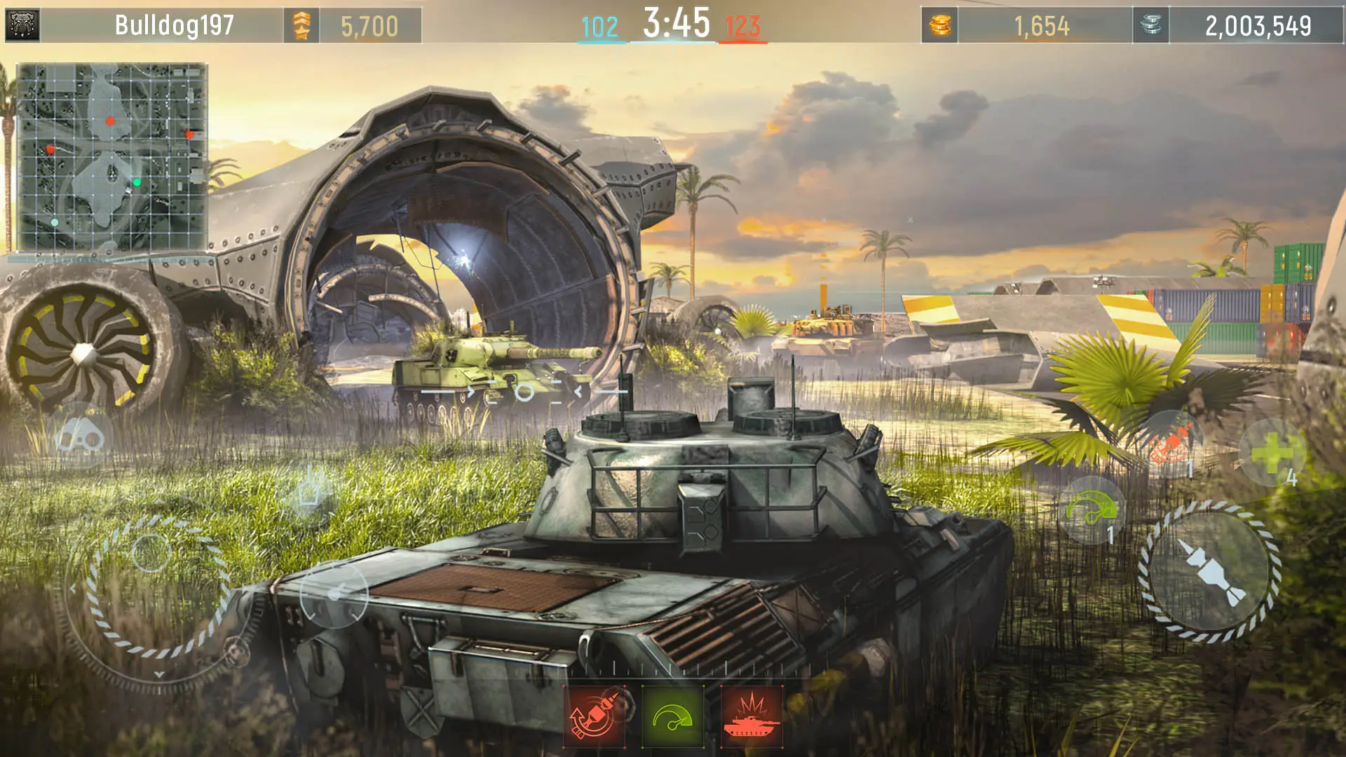 Captură de ecran Modern Tanks 3
