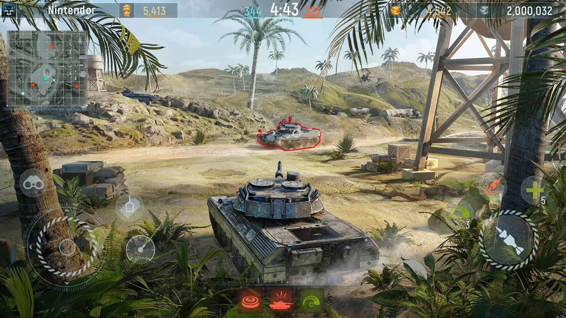 Captură de ecran Modern Tanks 4