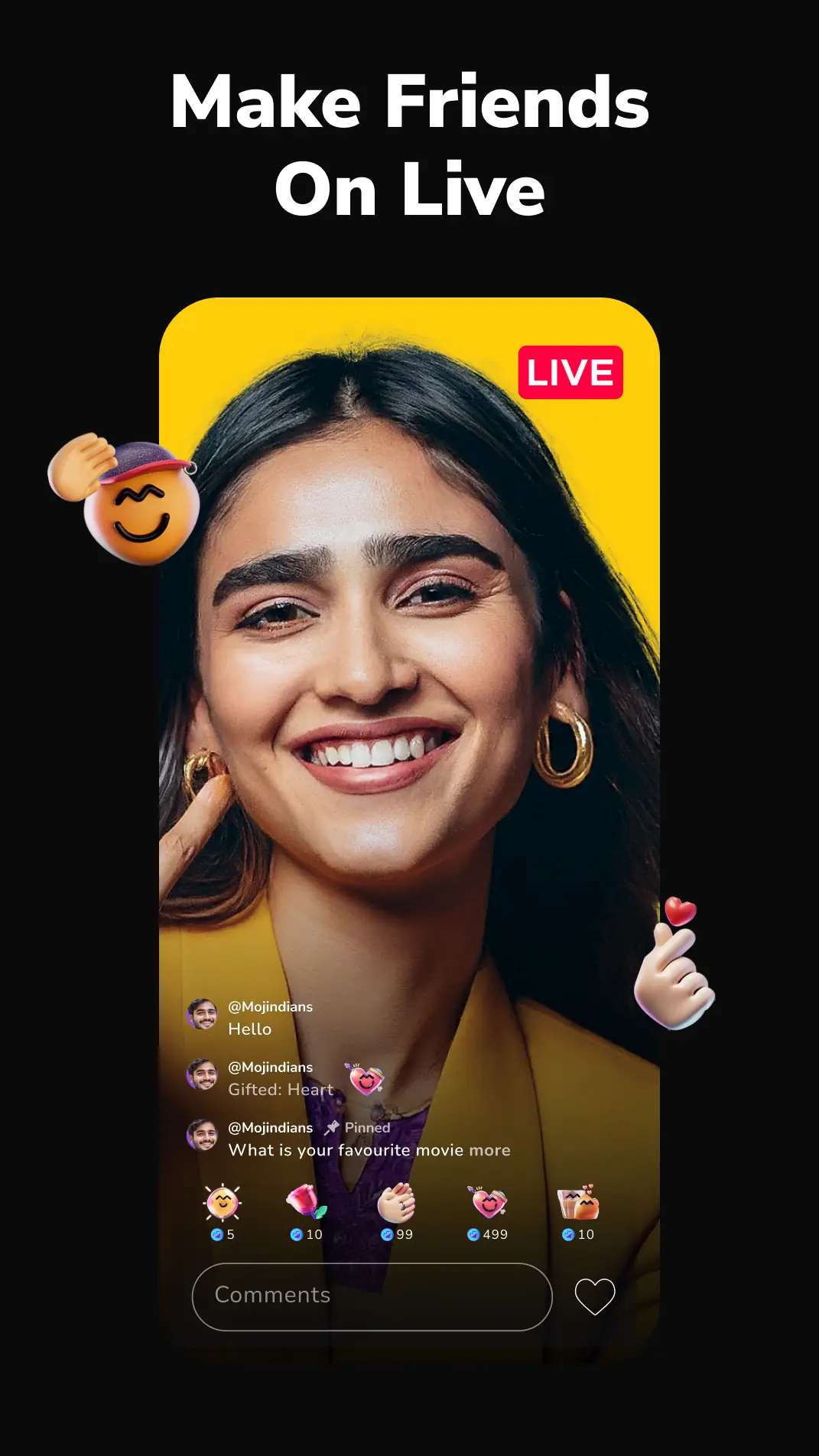 Captura de pantalla Moj 6