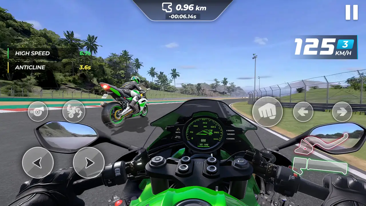 Screenshot Motor Speed Traffic 3D 3
