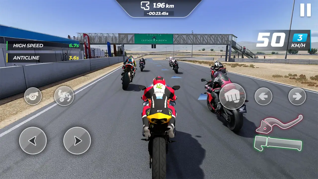 Screenshot Motor Speed Traffic 3D 5