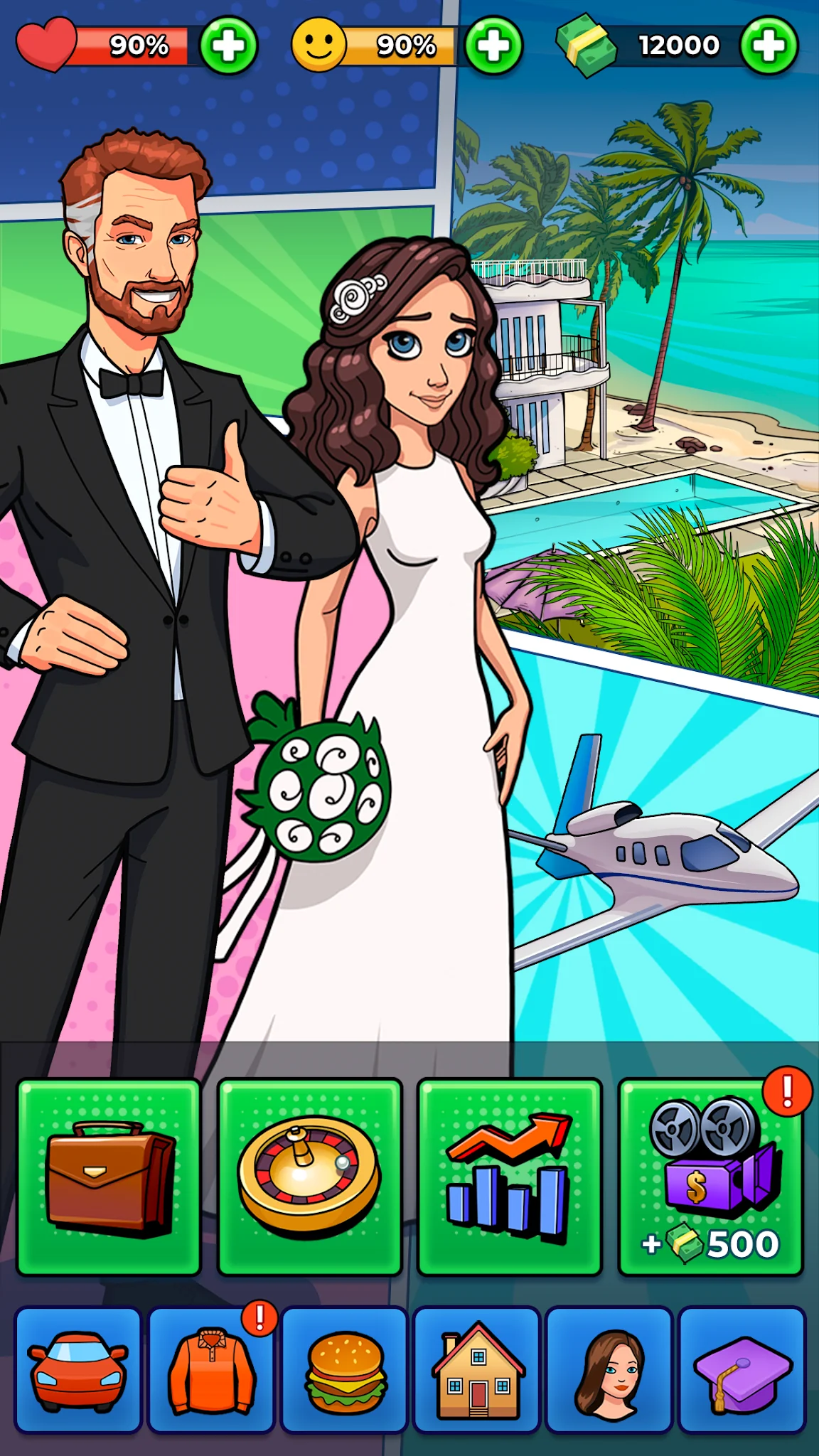 Captura de pantalla My Success Story: Vida de Rico 6