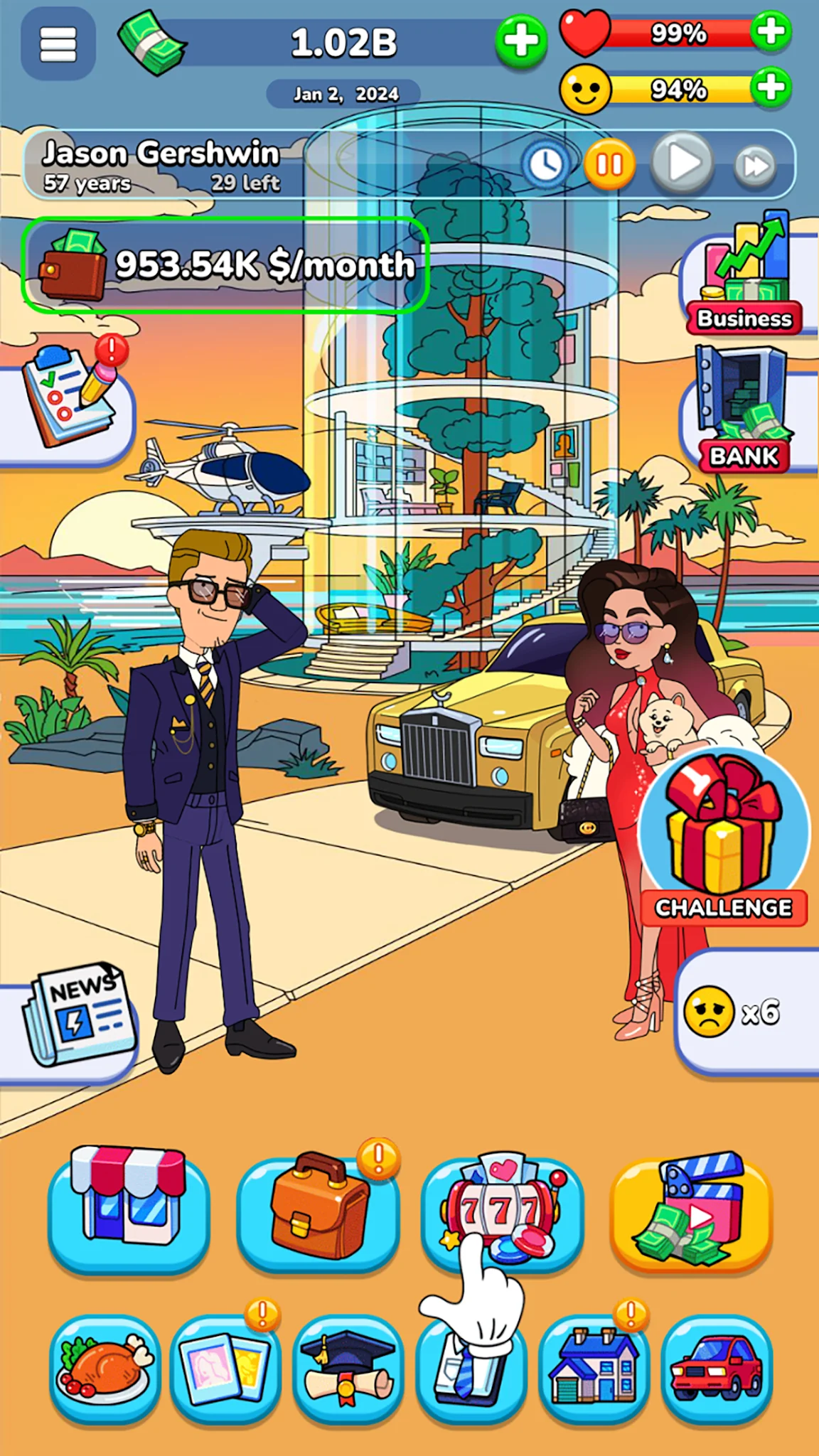 Screenshot Mr.Billion: Idle Rich Tycoon 5
