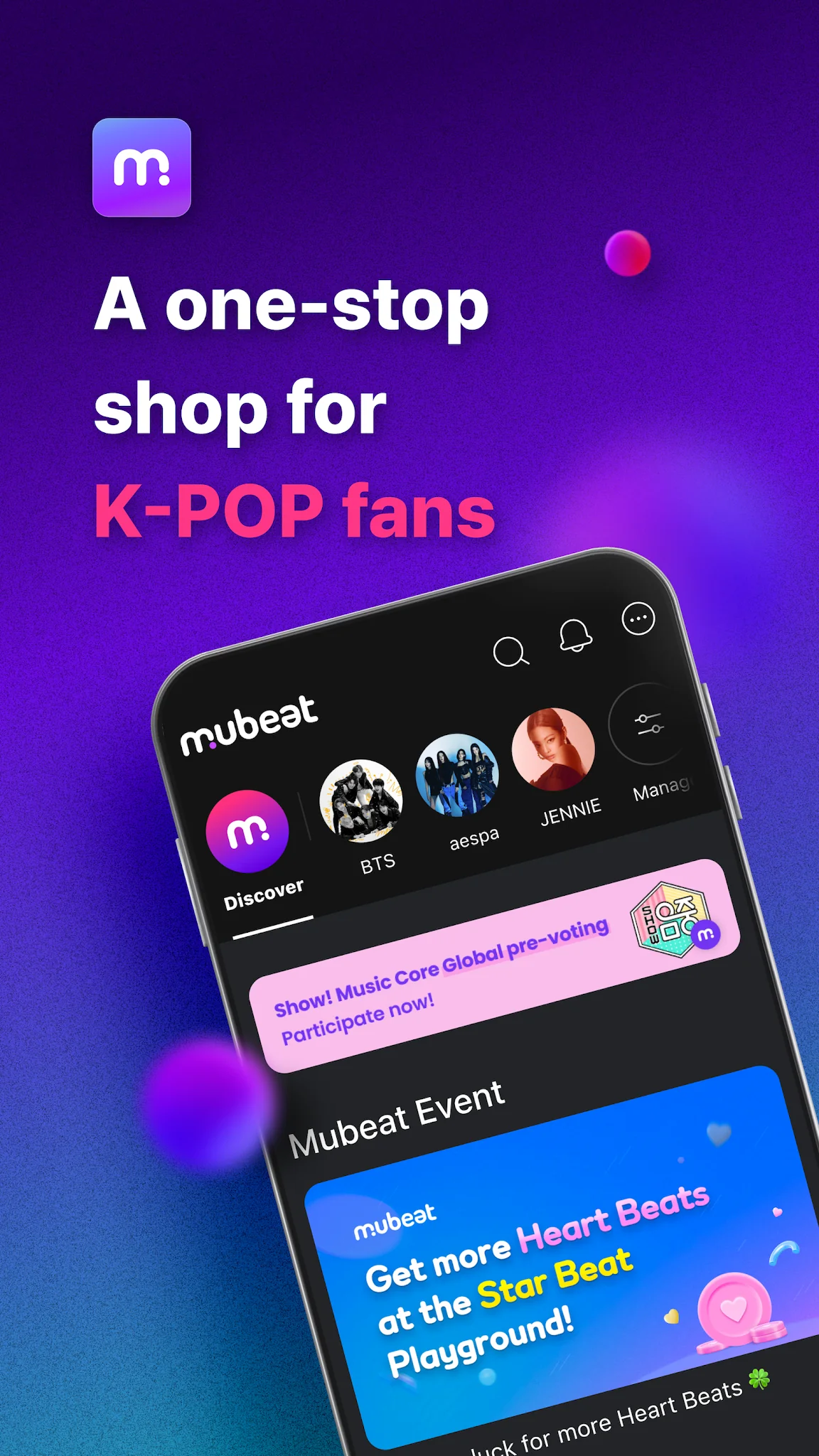 Screenshot Mubeat for kpop Lovers 1