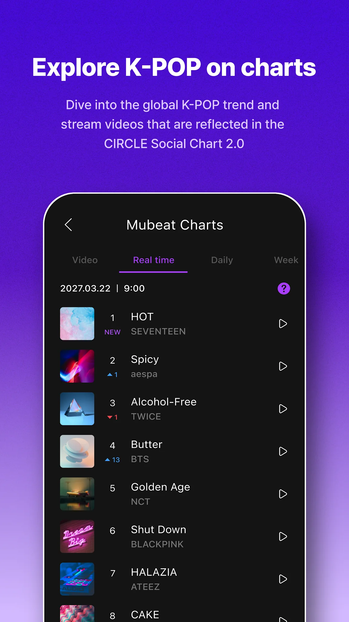 Screenshot Mubeat for kpop Lovers 5