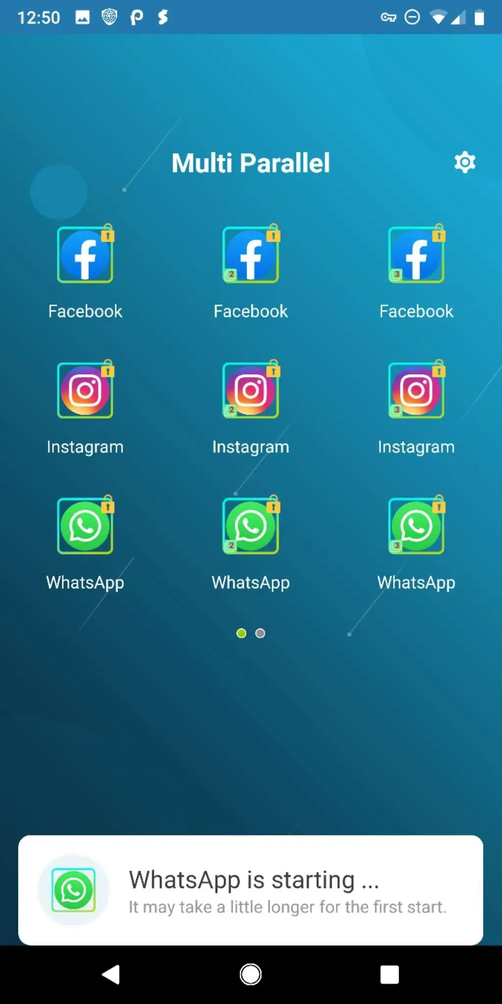 Screenshot Multi Parallel: Multi Accounts 3