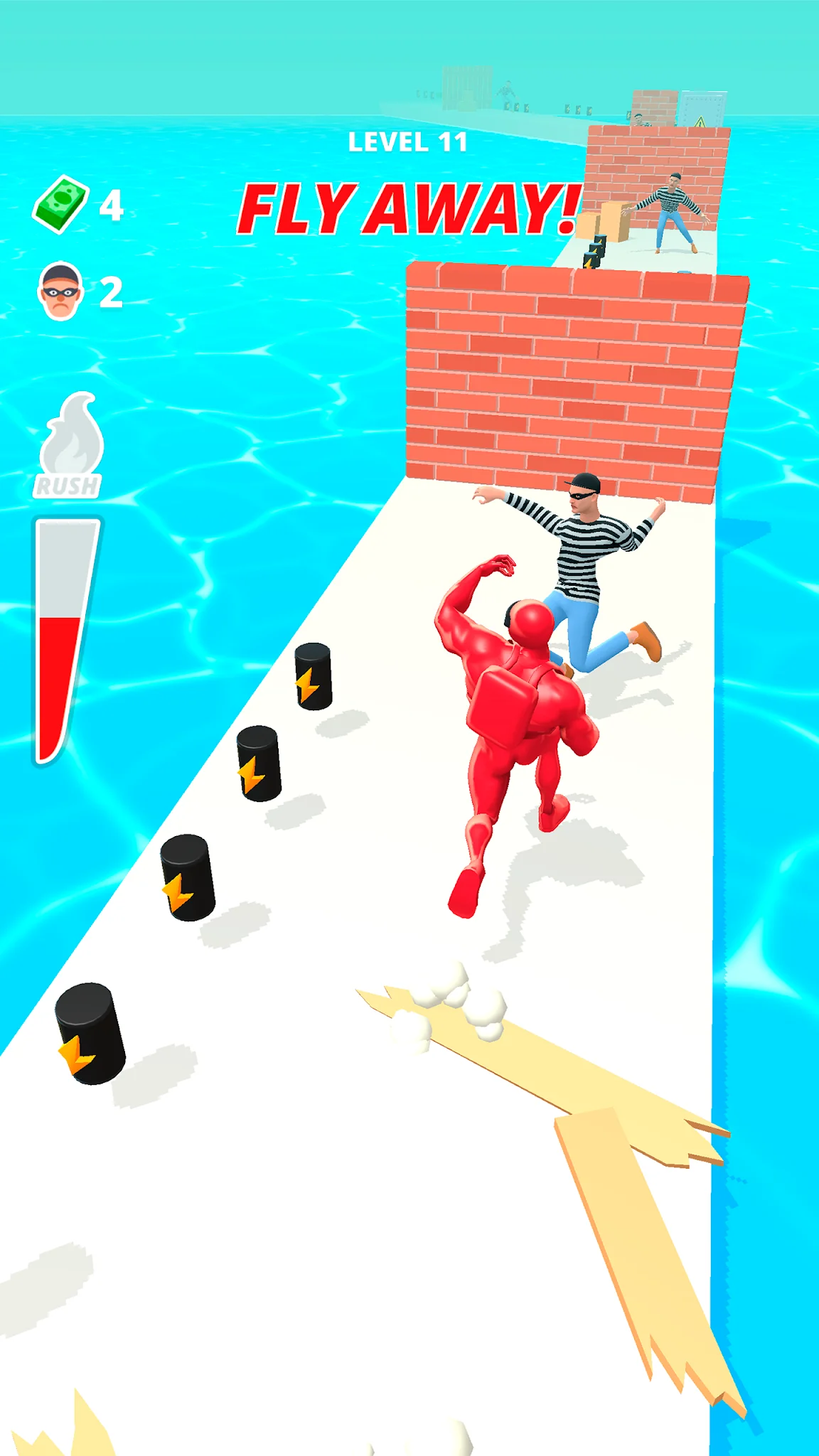 Muscle Rush - Smash Running képernyőkép 1