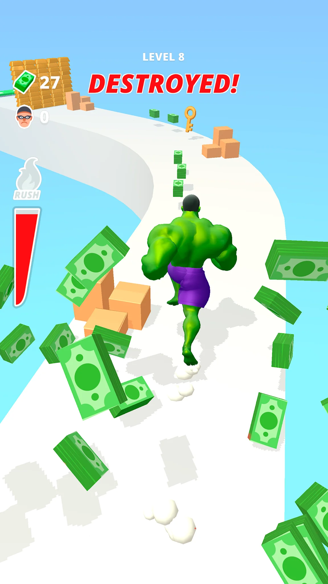 Muscle Rush - Smash Running képernyőkép 2