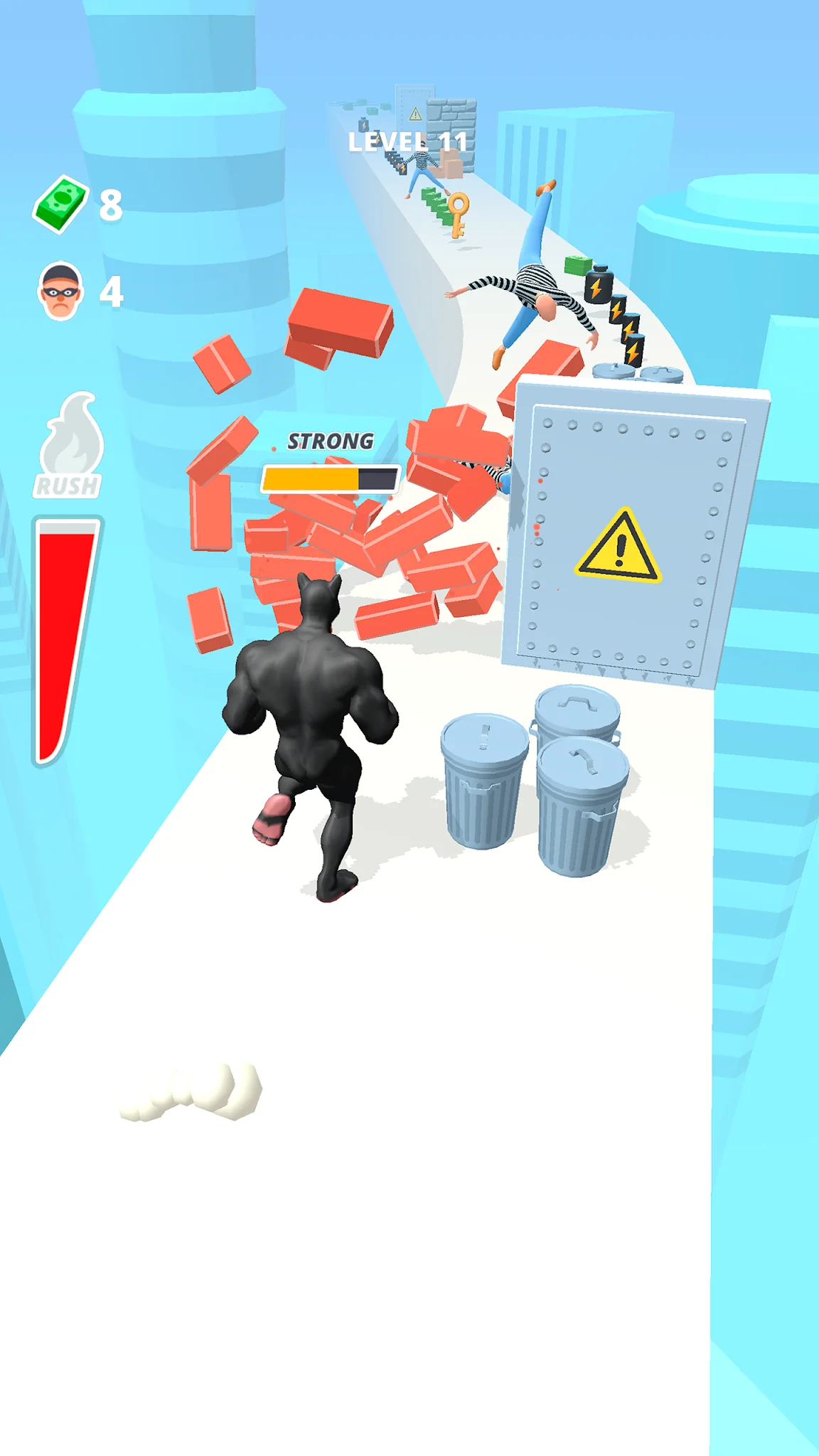 Muscle Rush - Smash Running képernyőkép 4