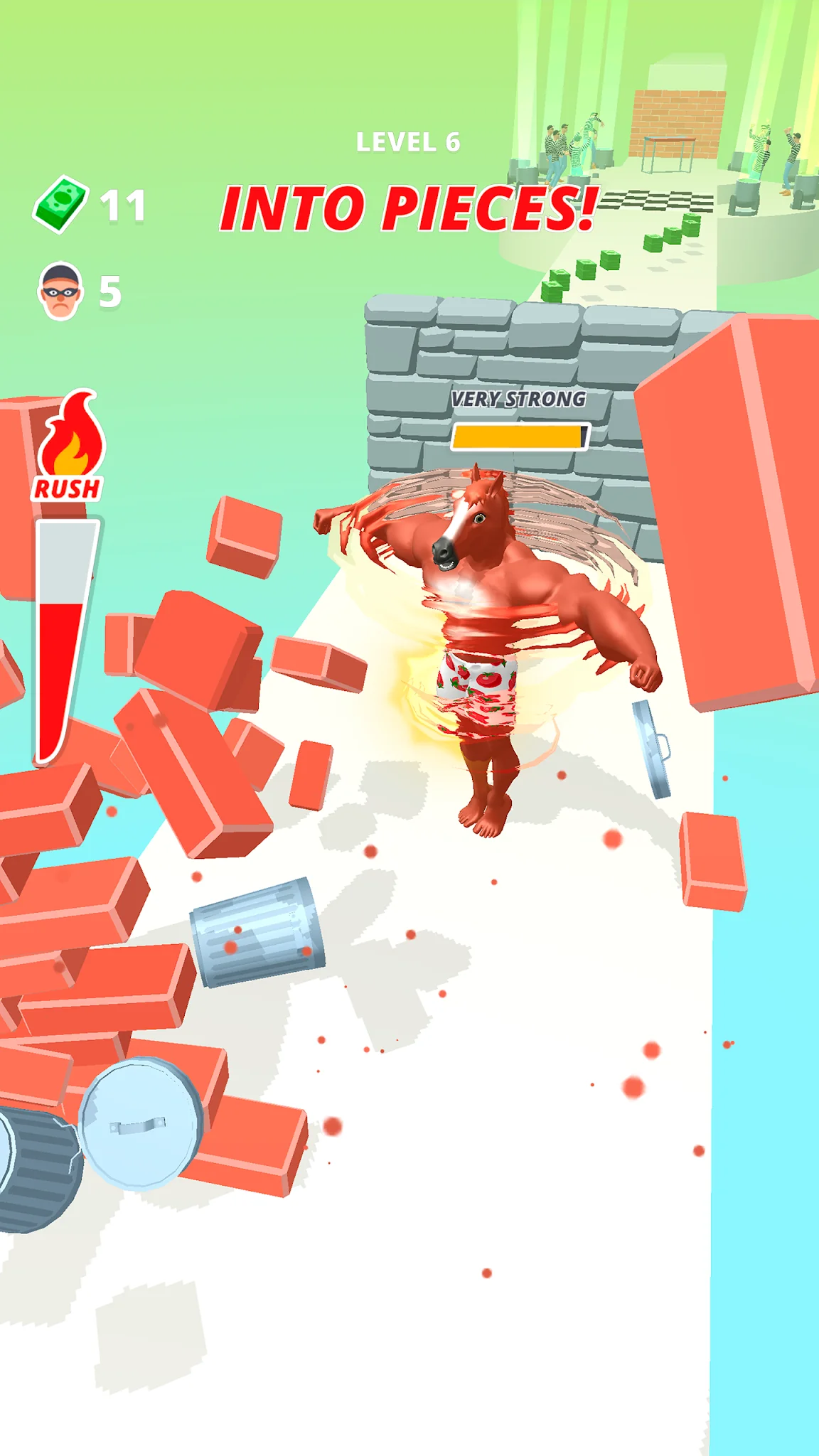 Muscle Rush - Smash Running képernyőkép 6