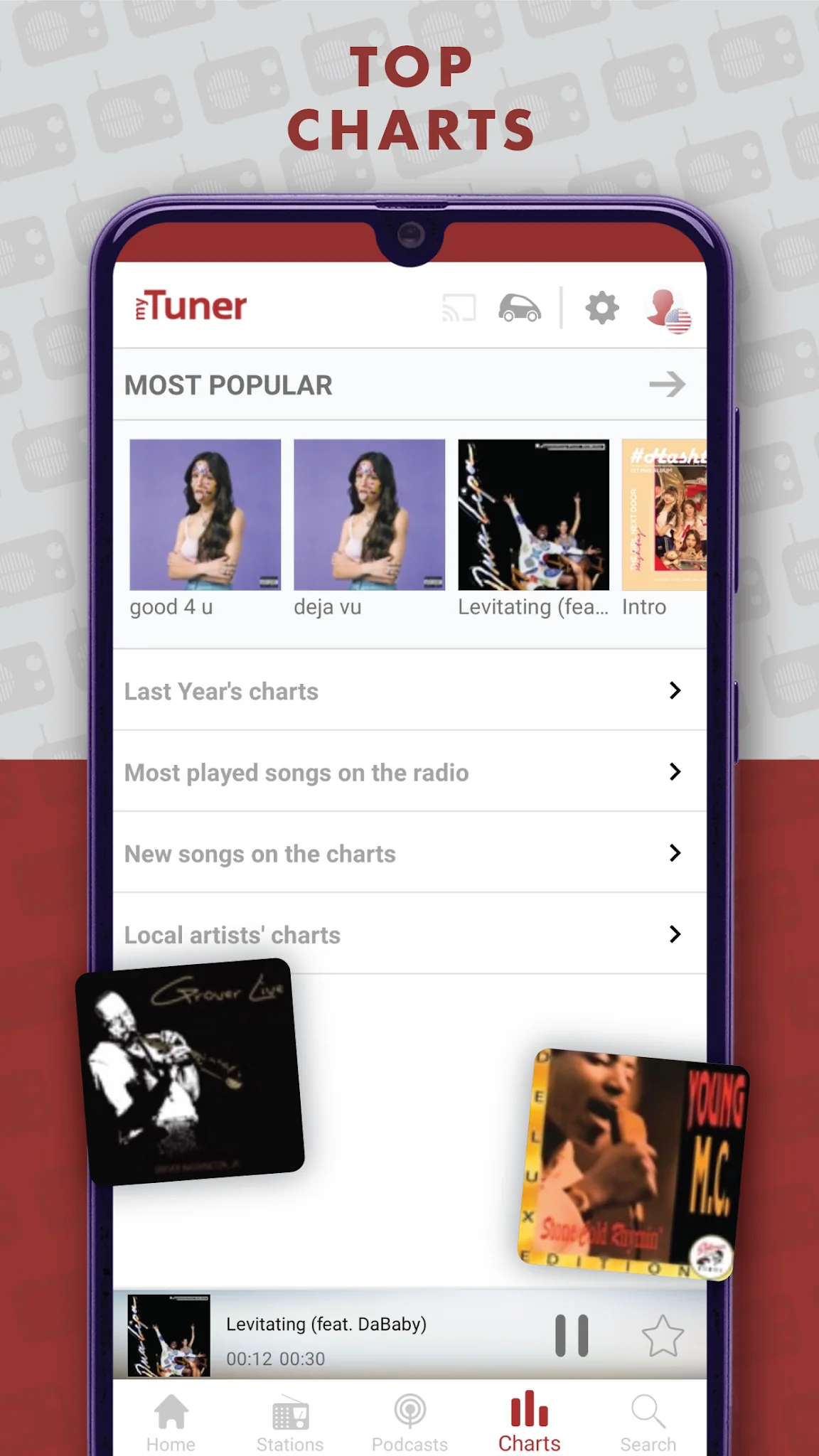Tangkapan layar myTuner FM Radio App 5