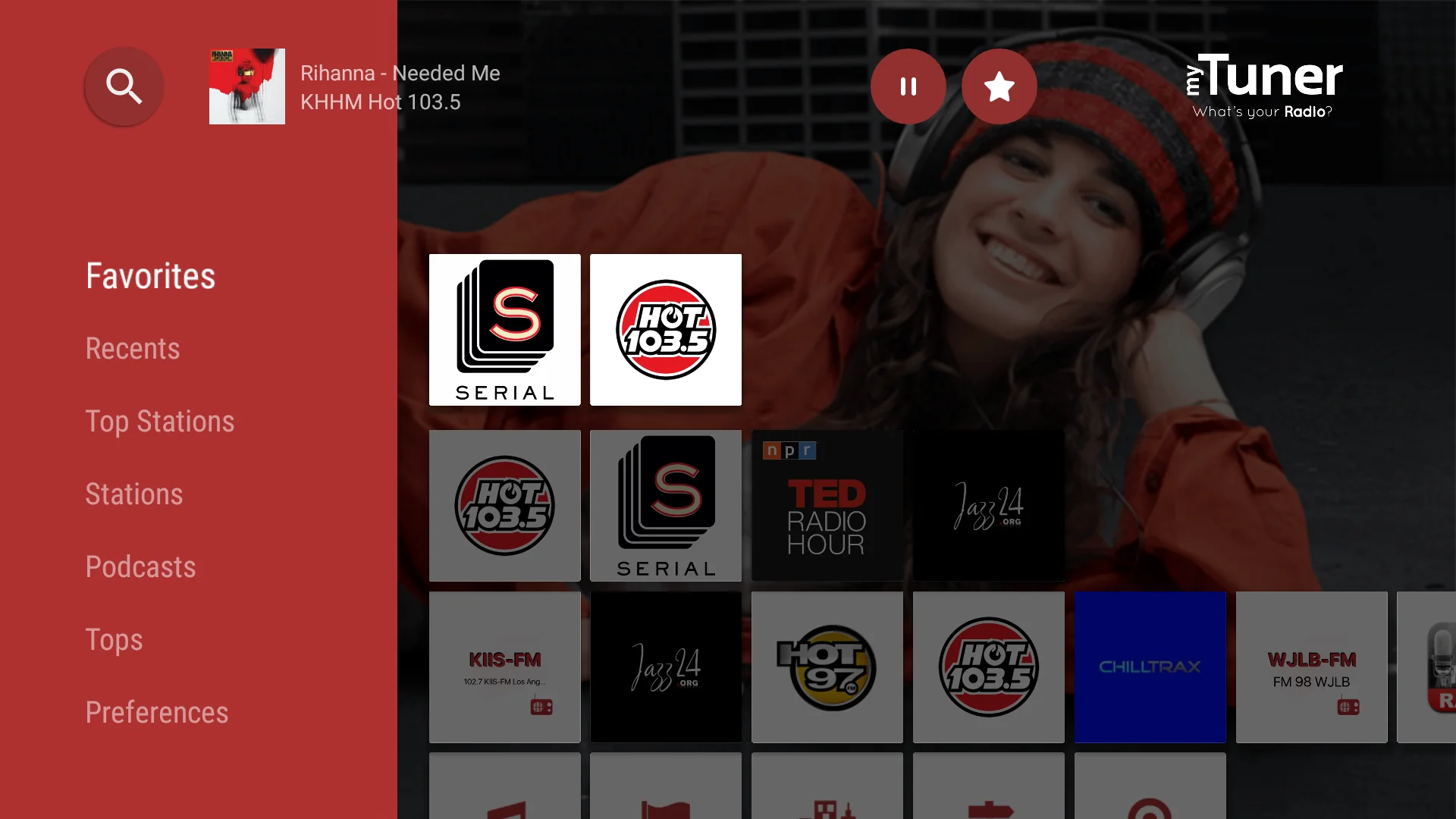 Tangkapan layar myTuner FM Radio App 6