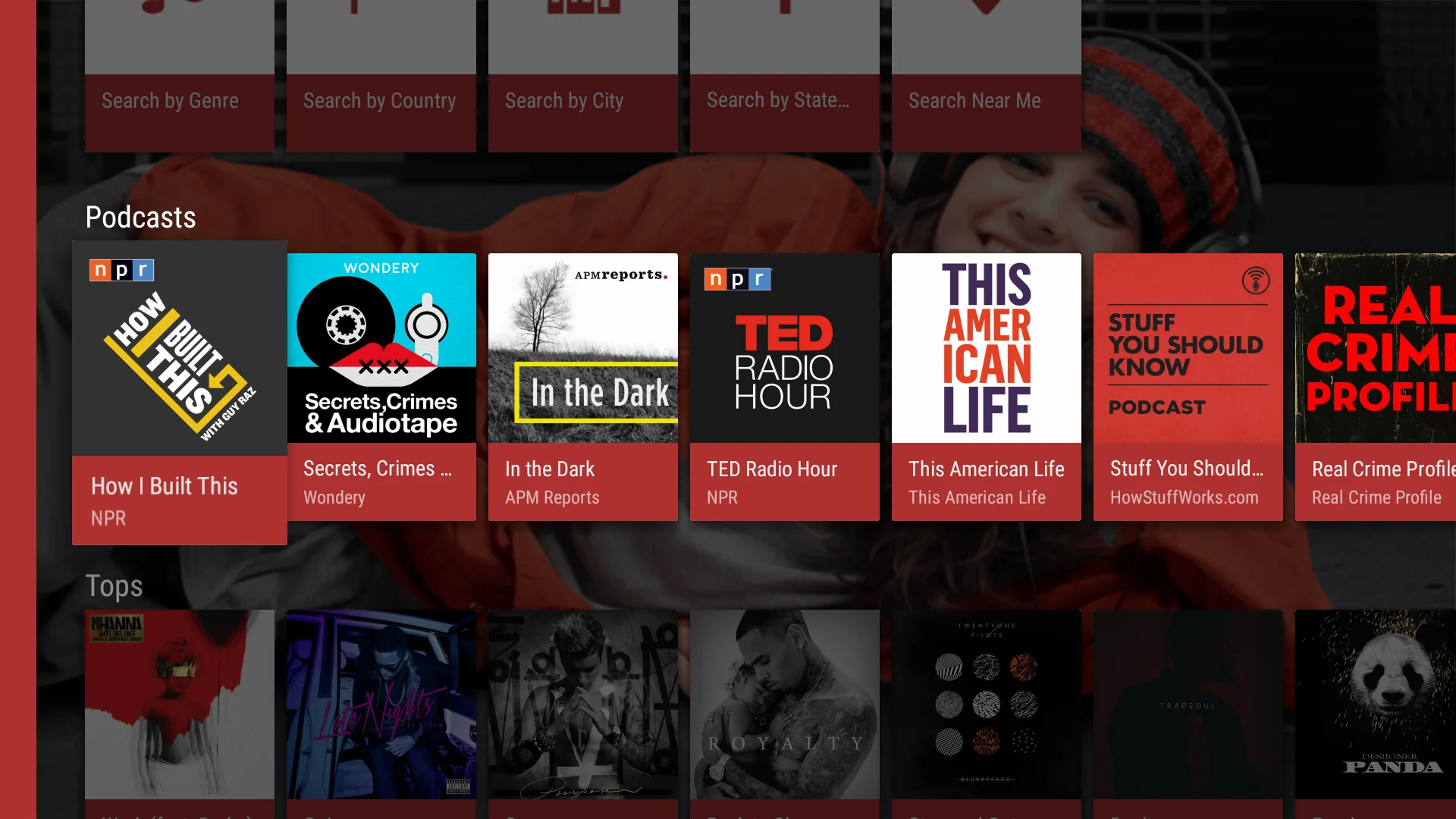 Tangkapan layar myTuner FM Radio App 7