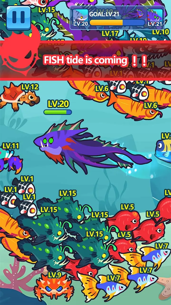 Captura de tela Ocean Club-Fish Fight 1
