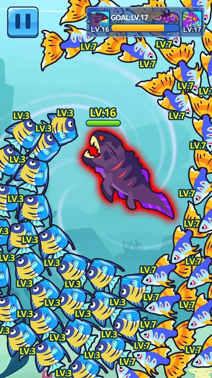 Captura de tela Ocean Club-Fish Fight 2