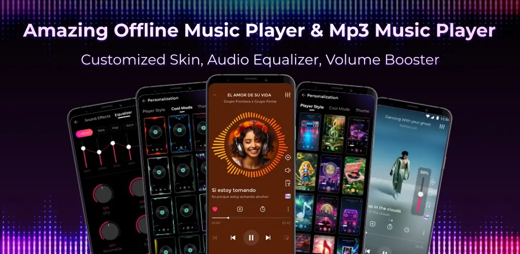 Captura de pantalla Offline Music Mp3 Player- Muso 2