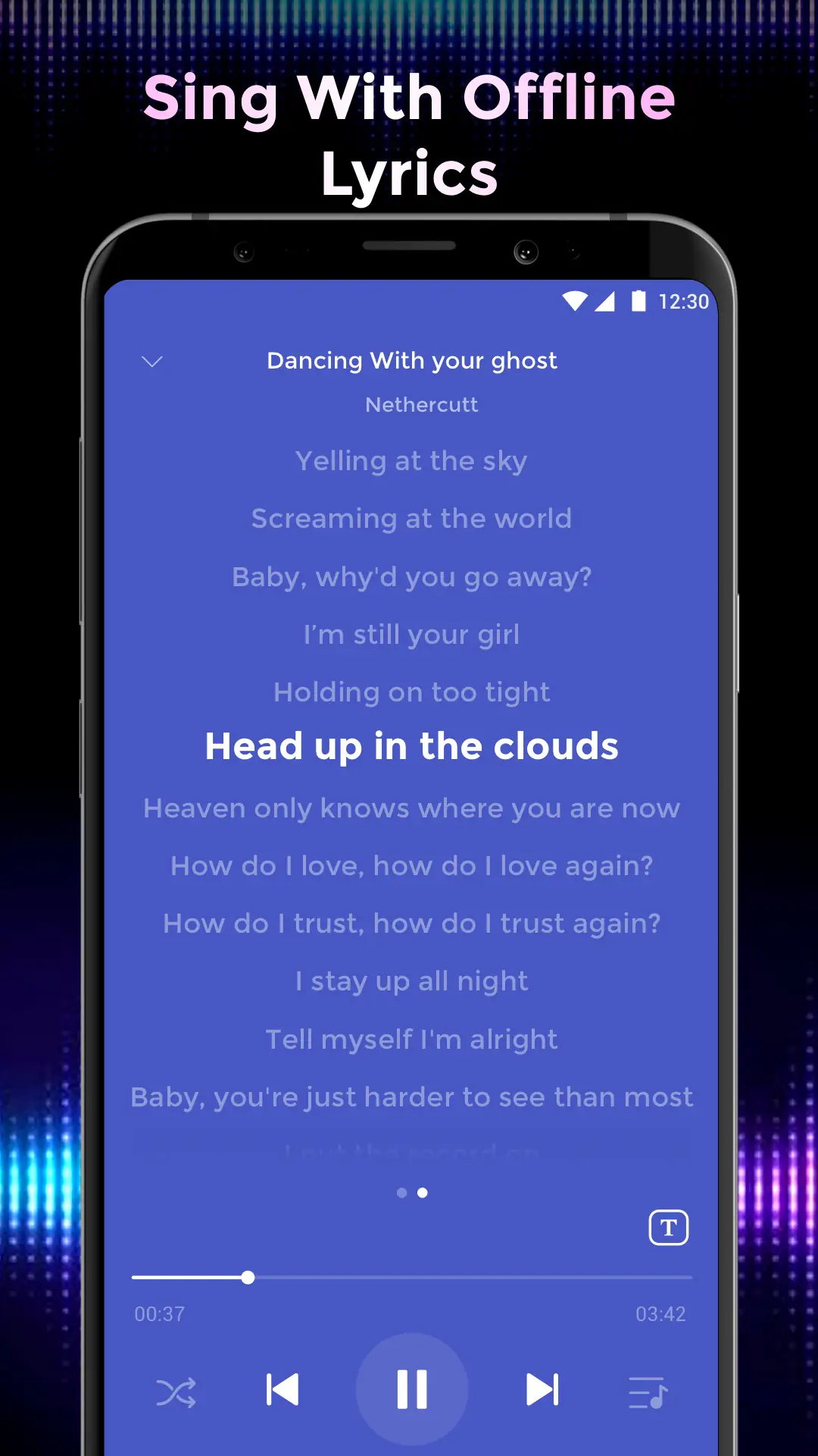 Captura de pantalla Offline Music Mp3 Player- Muso 5