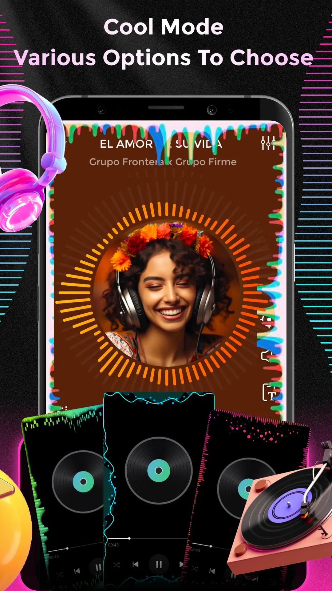 Captura de pantalla Offline Music Mp3 Player- Muso 8