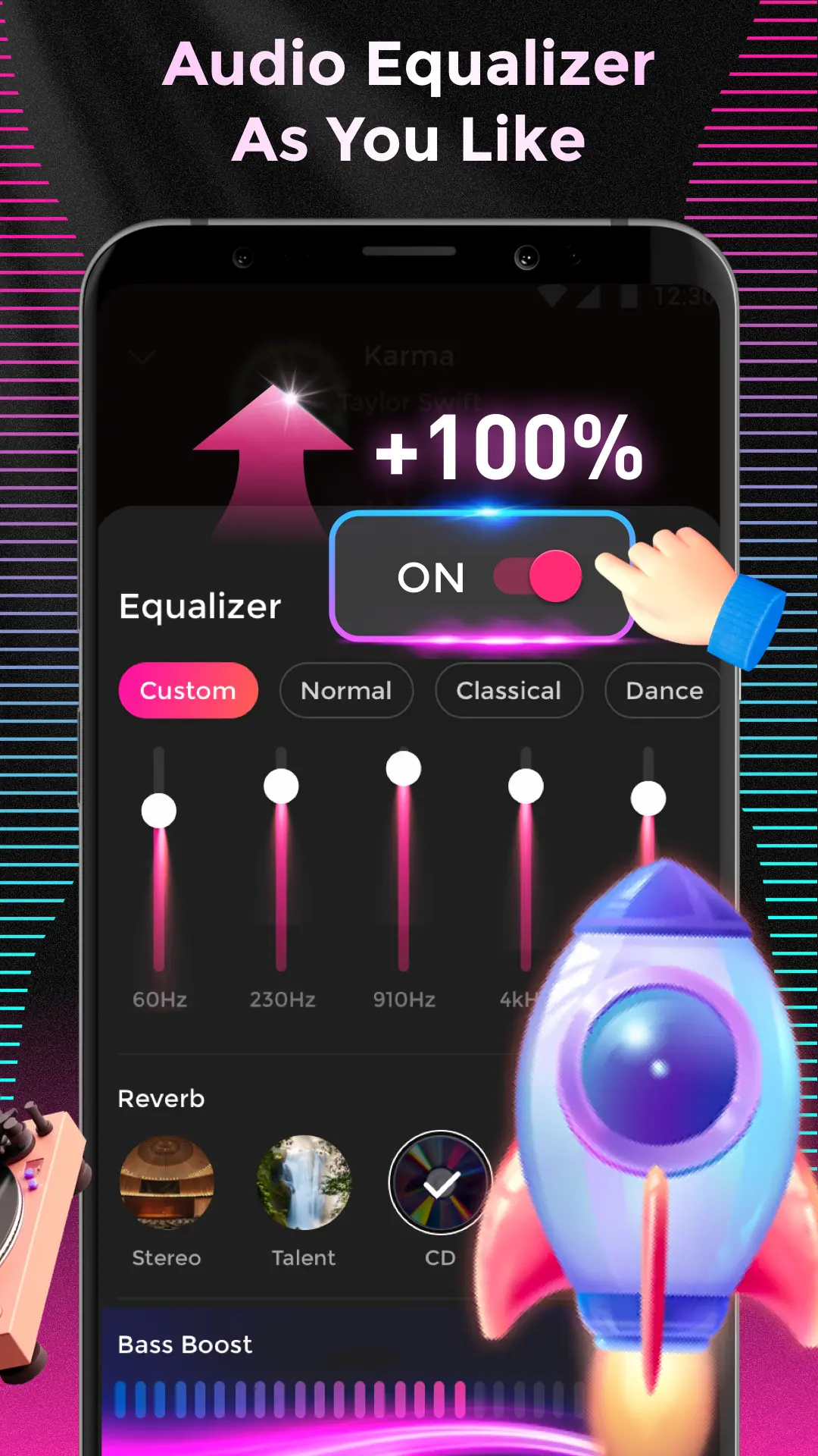 Captura de pantalla Offline Music Mp3 Player- Muso 9