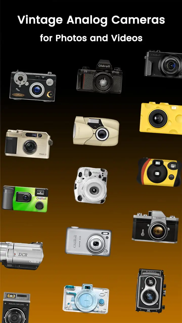 OldRoll - Vintage Film Camera képernyőkép 1