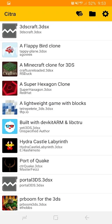 Screenshot Citra Emulator 1
