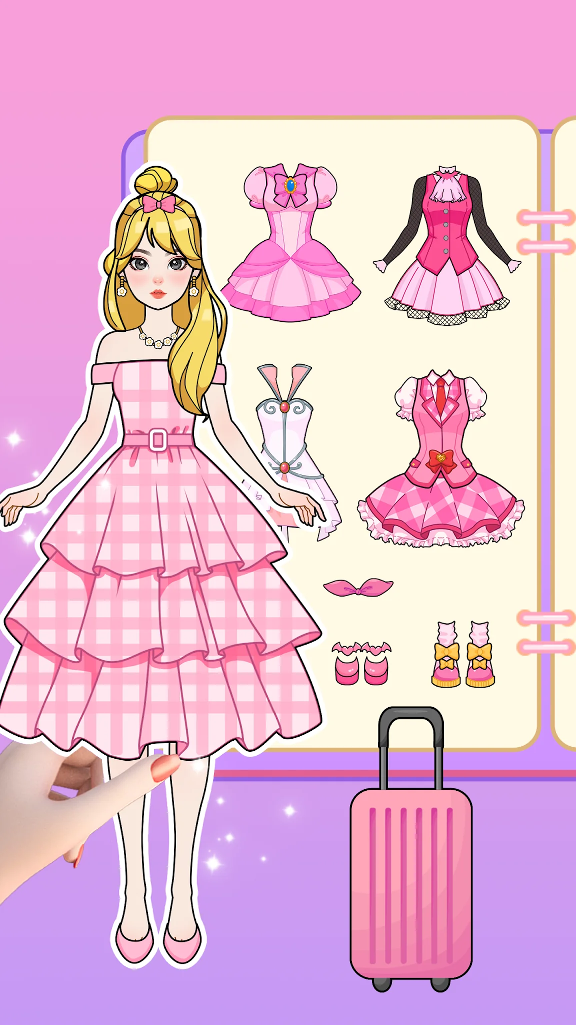 Скриншот Paper Doll Diary: Dress Up DIY 2