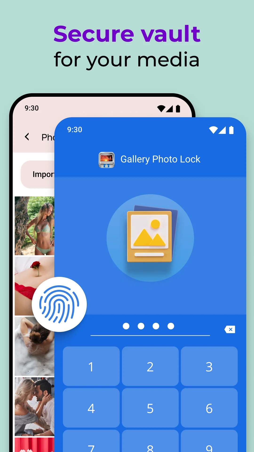 Tangkapan layar Sembunyikan foto - Photo Lock 3