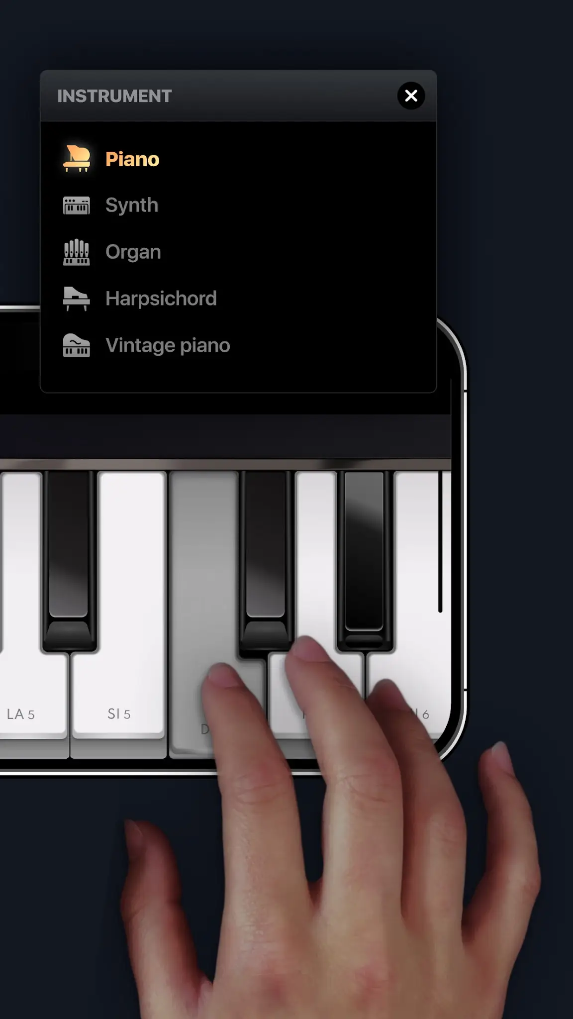 Schermata Piano 6