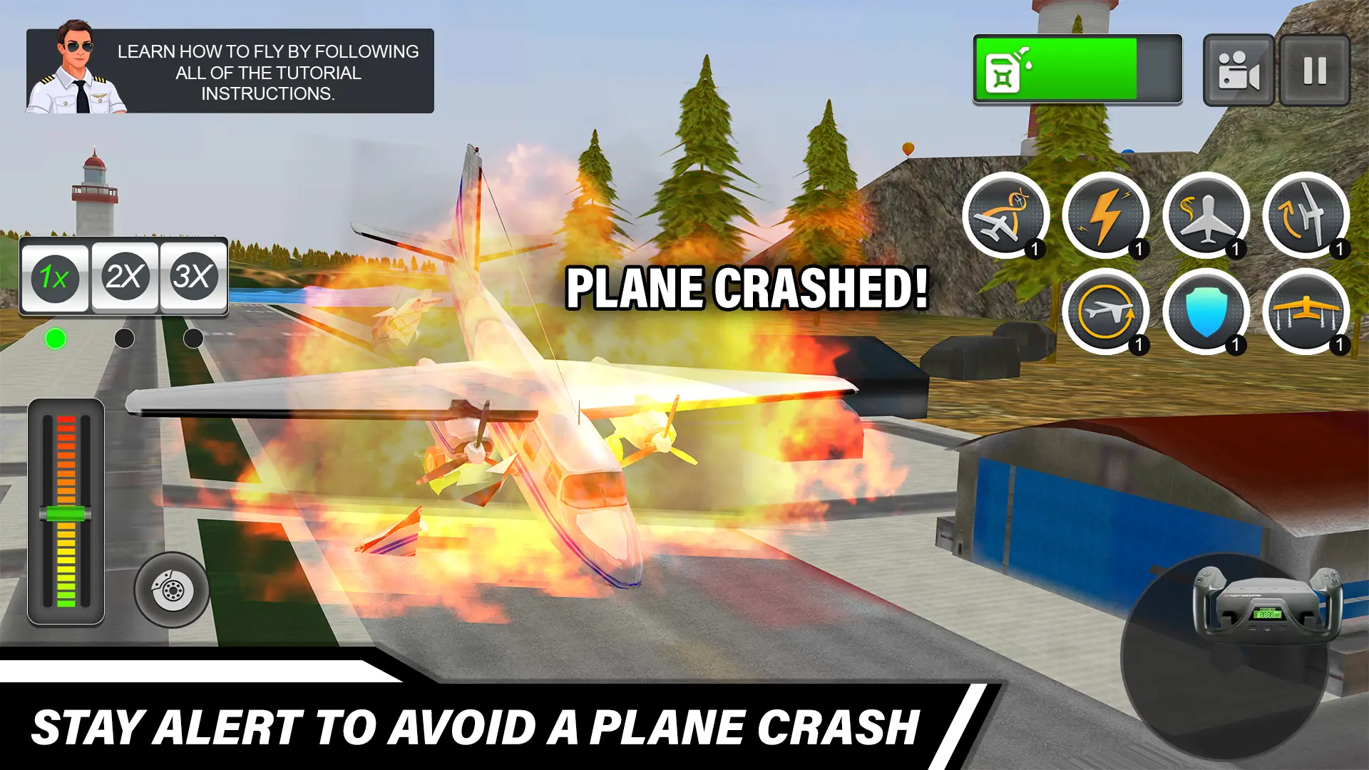 截图 Pilot Simulator: Airplane Game 5