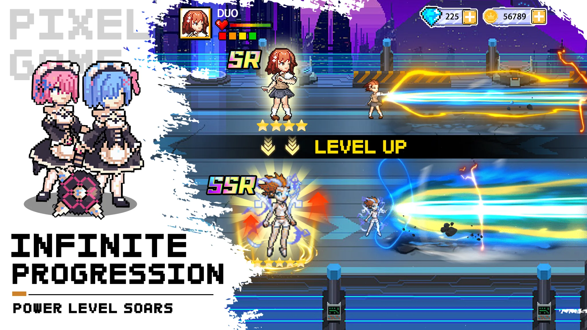 Captura de tela Pixel Anime Brawl 4